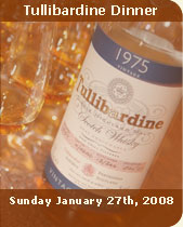 Tullibardine Dinner, January 27th, 2008